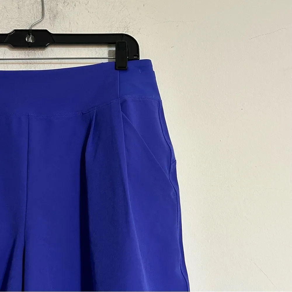 Athleta Fairway Golf Shorts Lazurite Blue Size 12 Tall - Picture 6 of 10